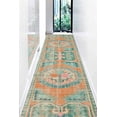 thumbnail image 3 of Orange Rugs, Colorful Rugs, Turquoise Rug, Vintage Style Rug, Turkish Rug, 3D Printeds Rug, Decorative Rug, Large Rug, Colorful Rug, 1.7'x2.3' - 50x70 cm, 3 of 8