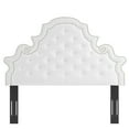 thumbnail image 5 of Modway Diana Tufted Performance Velvet Twin Headboard in White, 5 of 9