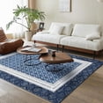 thumbnail image 7 of 8x10 Navy Area Rug – Washable Non-Slip Soft Rug for Living Room and Bedroom, 7 of 7
