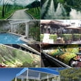 thumbnail image 4 of Brass Outdoor Patio Mist System Kit with High Efficiency Atomizing Spray Nozzles 10PCS, 4 of 6