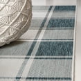 thumbnail image 3 of JONATHAN Y TUSCAN SUN 8 x 10 Area Rug, Sabine Traditional Farmhouse Bold Gingham - Turquoise/Cream, TSN203E-8, 3 of 9