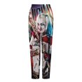 thumbnail image 3 of Animated Harley Quinn Pajama Bottoms for Women Novelty Lounge Daily Cozy Soft Sleep Pajamas Pants Long Sleepwear, 3 of 7
