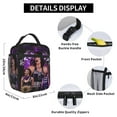 thumbnail image 2 of Rhea Ripley Lunch Bags, Reusable Lunch Tote Bags For Office Work Picnic Camping, Portable Lunch Box, Thermal Insulation And Cold Preservation, 10x8x4 Inch, 2 of 9