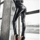 thumbnail image 1 of Tagoo - Leggings elásticos de piel sintética para mujer, sexy, color negro, cintura alta Zhivalor CQ491-6, 1 of 5