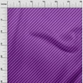 thumbnail image 3 of oneOone Tissu en Rayonne Violet à Rayures Tissu pour Robe Tissu Imprimé au Mètre 56 Pouces de Large, 3 of 4