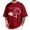 Wine Red, variant on Funny Graphic Tees for Men Hey You Dropped This Brain Funny Meme T-Shirt Short Sleeve Tops for Classroom
