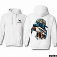thumbnail image 3 of Straight Up Southern . Bold Black Hunting Dog with Duck Graphic. Perfect for Outdoorsmen and Waterfowl Hunters. for Adventure and Style Unisex Comfort Hoodie, Color: Ash, Size: S, 3 of 5