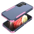 thumbnail image 7 of Mantto for Samsung Galaxy S23 Plus Case, Heavy Duty Shockproof Drop Protective Hybrid 3 Layer Full Body Rugged Military Grade Protection Phone Covers for Samsung Galaxy S23 Plus, 
Blue+Pink, 7 of 7