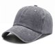 thumbnail image 4 of Gorra de béisbol informal de algodón lavado al agua para mujer: transpirable, correa ajustable, protección solar, para actividades al aire libre en la playa, el parque o de acampada., 4 of 4