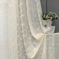 thumbnail image 3 of Nvzi Lightweight Blackout Curtains, 100*250CM Beige Length Punching holes Curtains - 1 slice, Insulated Blackout Curtains for Cotton Light Blocking Window Curtain for Home Decor, 3 of 4