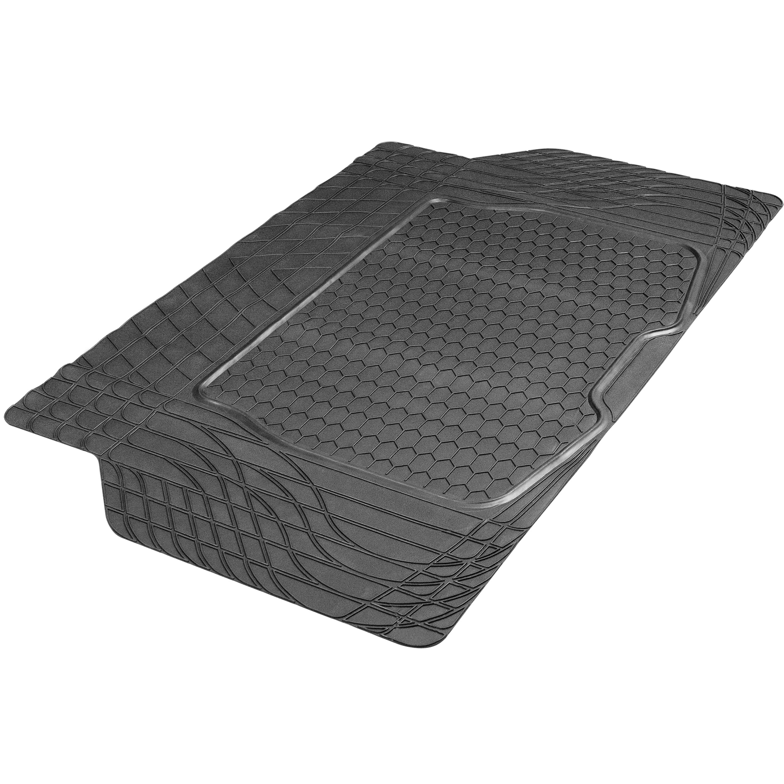 Armor All HeavyDuty Rubber Trim to Fit Cargo Floor Mat Black, 78919WDC