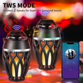 thumbnail image 2 of Altavoces Bluetooth para exteriores Vanten Led Flame Speaker, paquete de 2, 2 of 8