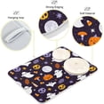 thumbnail image 4 of Coolnut Halloween Ghost Skull Dish Drying Mat Absorbent Reversible Drying Pad Dish Drainer Rack Mat for Kitchen Countertops Sinks,24"x18", 4 of 6