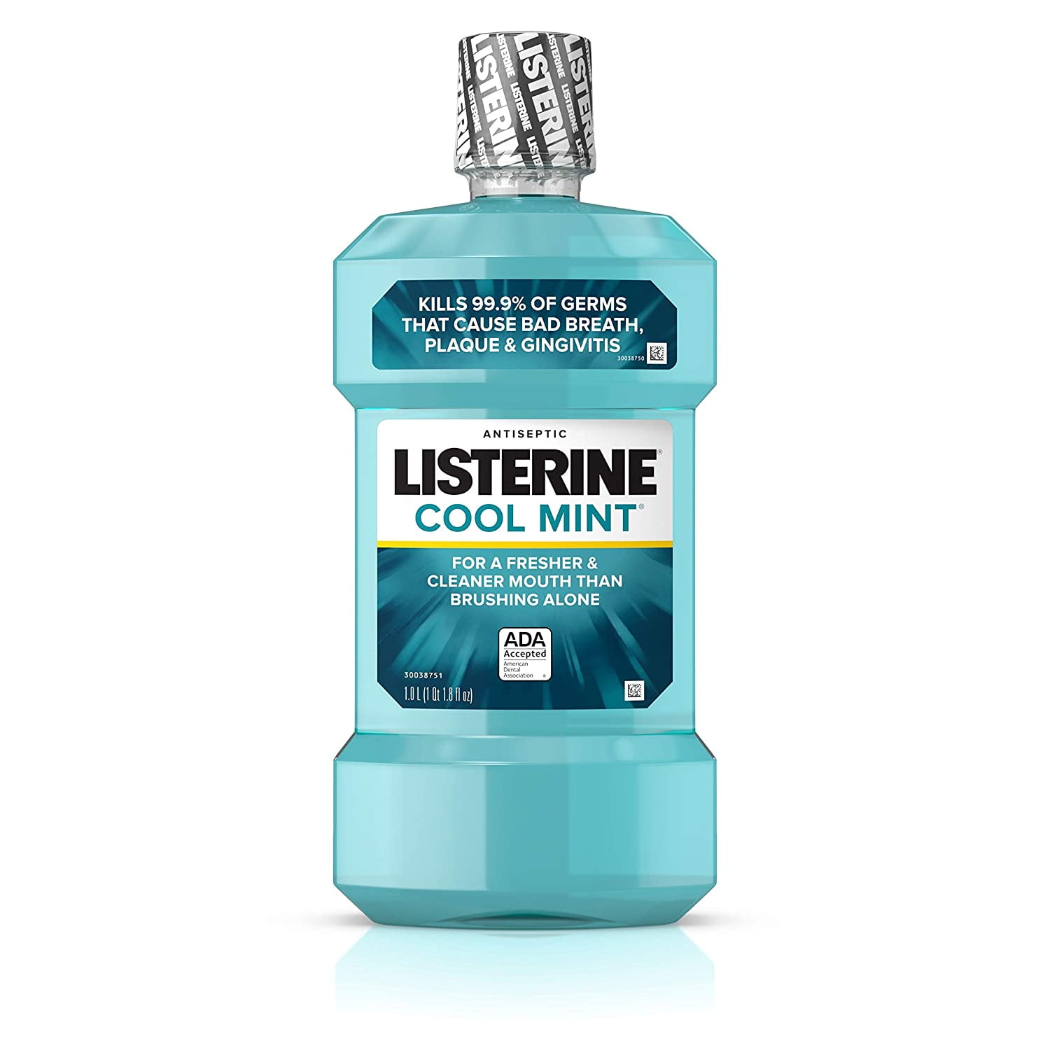 Listerine Cool Mint Antiseptic Mouthwash to Kill 99 of Germs that