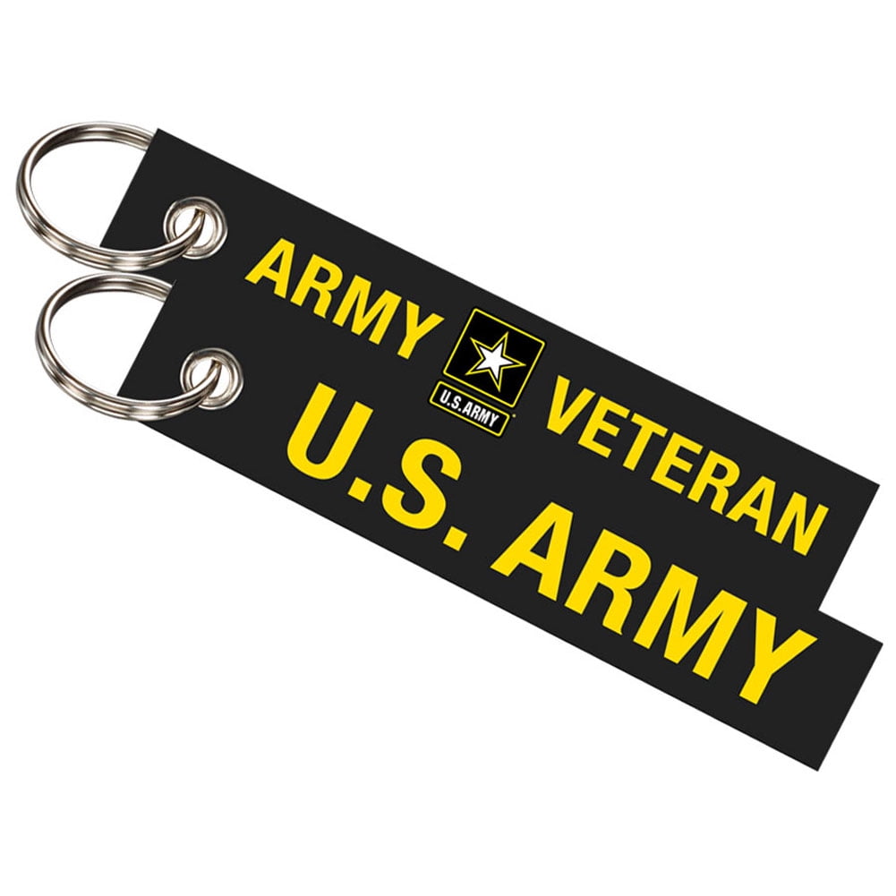 US Army Veteran Keychain
