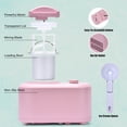 thumbnail image 4 of Costway Ice Cream Maker 1.1 QT Automatic Frozen Dessert Machine w/ Spoon Pink, 4 of 10