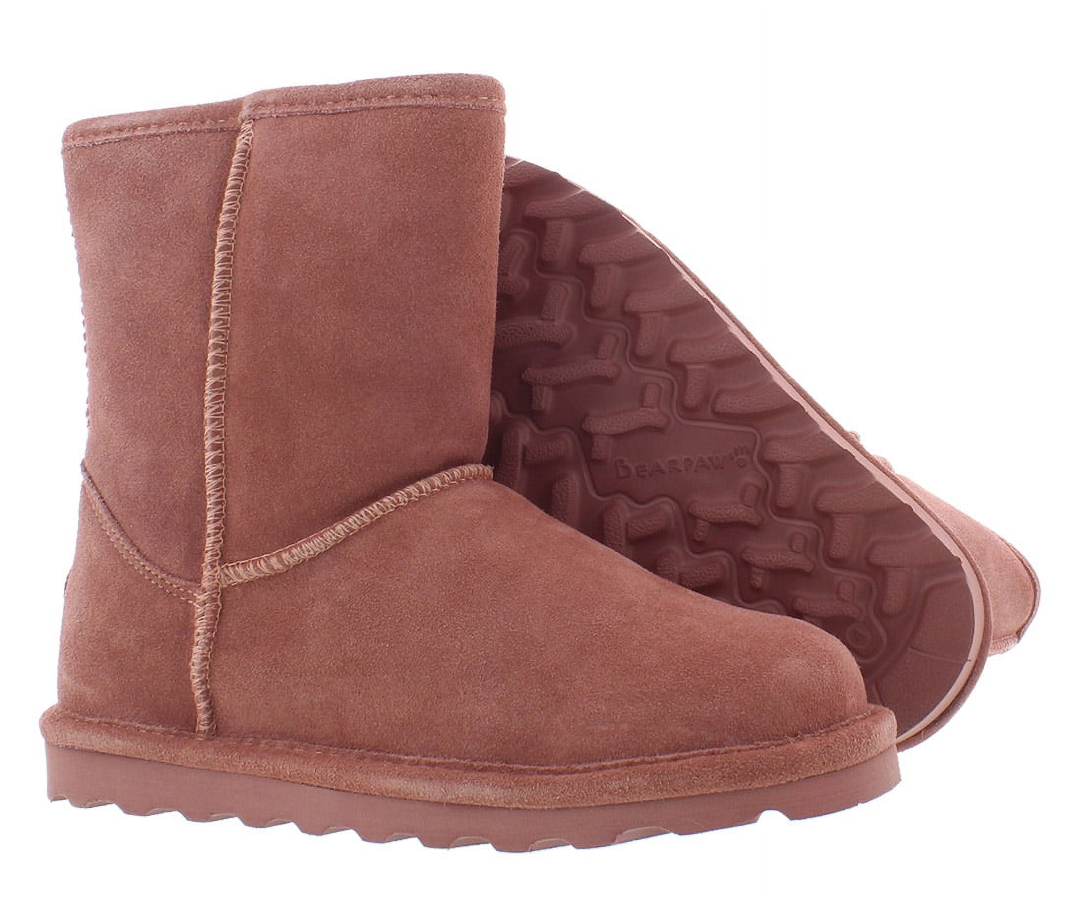 dusty rose booties