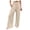 Beige, variant on felwors Women Linen Palazzo Pants Summer Boho Wide Leg High Waist Casual Lounge Pant 2026 Beach Travel Vacation Outfits (Pink, S)