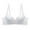 White, variant on Full Lace Bra Push Up Bra for Women Thin Top and Thick Bottom Breathable Bra to Hold Side Quality Sexy Adjustable Underwear
