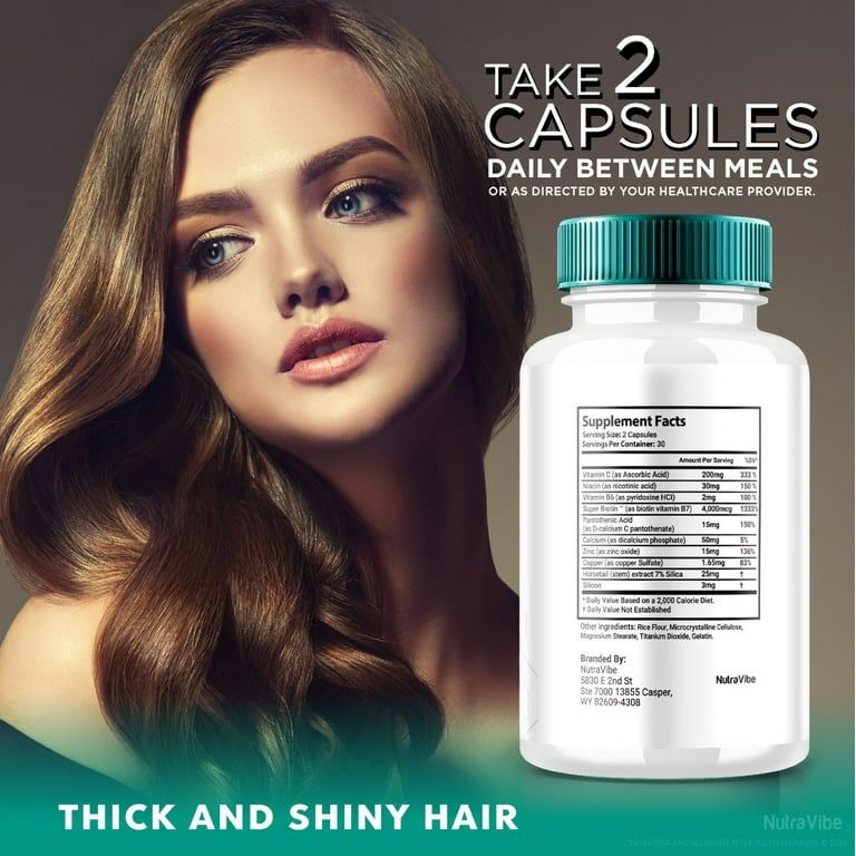 BioGrow Hair Growth Supplement, BioGrowRx Advanced Hair Care