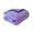 Purple, variant on chaungfeng Summer Air Conditioning Quilt, Cool Feeling Ventilation Summer Quilt Plain Printed Thin Quilt for Night Sweats Sleeping,Washable 59.1"x39.4"