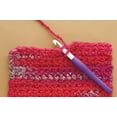 thumbnail image 6 of (5 pack) Clover Amour Metal Crochet Hook with Comfortable Grip, 4mm, 6 of 8