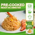 thumbnail image 2 of Shirataki Noodle, DIET COOKER Premium Konjac Noodle 10 Pack Inside, Keto & Vegan Friendly, 9.52 oz, Odor Free, Low Calorie Pasta, Zero Net Carbs, Healthy Diet Food - Oat Angel Hair, 2 of 7