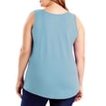 thumbnail image 3 of Jalioing Tank Tops for Women Plus Size Comfy Sleeveless Tees Tops L-5XL Summer Casual Loose Plain Tank Shirts, 3 of 7