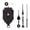 Style6, variant on Yammee Home Decors Pendulum Clock Movement Mechanism with Multiple Hand Set Included