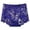 Dark Blue, variant on Womens Floral Lace High Waist Panties Full Coverage Mesh Breathable, Size L