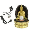 thumbnail image 2 of Decoración de la Fuente de Buda, Fuente de Mesa LED Encendida Con Bomba Tranquila, Ideal para Oficina, Sala de Estar y Casa de Vacaciones, Para Feng Shui y Inauguracióne, 2 of 7