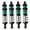 Green, variant on QSTDGVPW 4 Pieces RC Car Shock Absorber Damper Accessories Aluminum Alloy Sturdy for 1/16 Blue