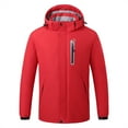 thumbnail image 2 of BLTIBY Heated Punching Jacket for Men Women, Lightweight 8 Heating Areas Jackets Hoodies Long Sleeve Winter Casual Plus Size Coat with Pockets Red XL, 2 of 3