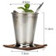 thumbnail image 3 of Copa Julep de de 1 Pieza - Taza de Mule de Moscú de Copa de Cerveza, Hecha - de Plata BLESIY Taza de mula de Moscú, 3 of 8