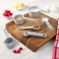 thumbnail image 3 of Mainstays 10-Piece Plastic Snap-Together Measuring Cup and Spoon Set, Space-Saving Design, Grey, 3 of 9