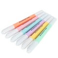 thumbnail image 2 of Ymiko Surligneur Design Double Tête, Couleurs Assorties, Lot de 6, 2 of 8