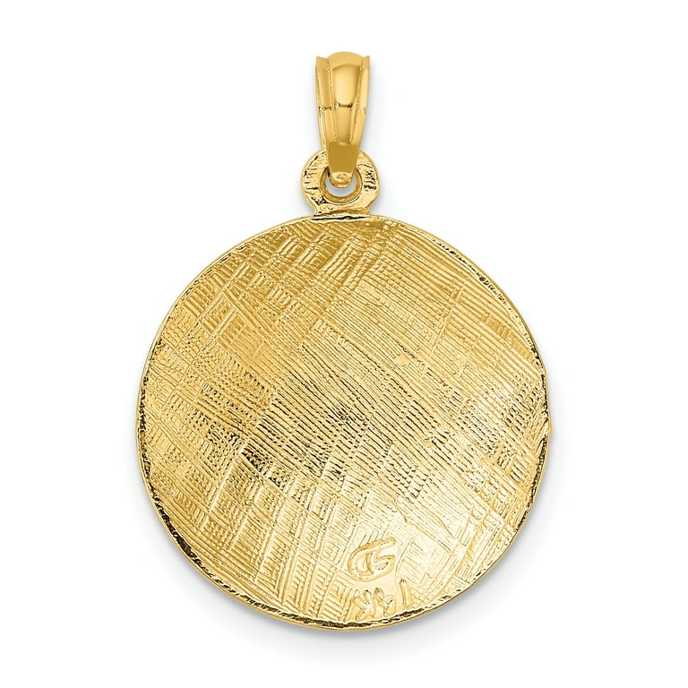 Gold volleyball shop charm
