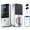 Silver, variant on Smart Lock Deadbolt with Fingerprint Keypad,Keyless Entry Electronic Digital Lock for Front Door Home, Apartment,Rental,Airbnb,App & Code Access, Auto-Lock