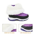 thumbnail image 2 of DREAM PAIRS Boys Girls Mid Calf Slip Resistant Faux Fur Lined Knee High Winter Snow Boots, 2 of 5