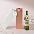 thumbnail image 3 of PAPER FAIR Champagne Wine Gift Bags, 14 x 4 Inch, Paper, White, 12 Count, 3 of 7