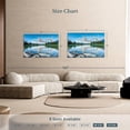 thumbnail image 4 of Elephant Stock Pyramid Lake Wall Art - Horizontal Canvas Wall Art - Living Room Wall Decor - Photography Nature Canvas - Blue And Green Decor - 51" x 34", 4 of 8