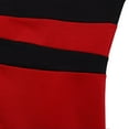 thumbnail image 6 of IROINNID Savings Semi Formal Dress for Women Long Sleeve Bodycon Dress Sexy Elegant And Solid Colorful Wrapped Hip Dress,Red, 6 of 7