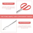 thumbnail image 2 of 2 Pcs Firewood Tongs Outdoor Garbage Clip Fireplace, 2 of 8