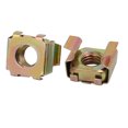 thumbnail image 2 of Unique Bargains 20pcs M8 65Mn Spring Steel Captive Cage Nut for Server Shelf Cabinet, 2 of 3