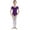 Dark Purple, variant on Xnihocha Kids Girls Basic Ballet Leotard Training Dance Gymnastics Bodysuit Dancewear Black 4