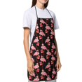 thumbnail image 4 of Pofeuu New Year Flamingo Print Aprons with Pockets, Cute Aprons for Kitchen, Cooking, Server, Barber, Chef Apron, 4 of 7