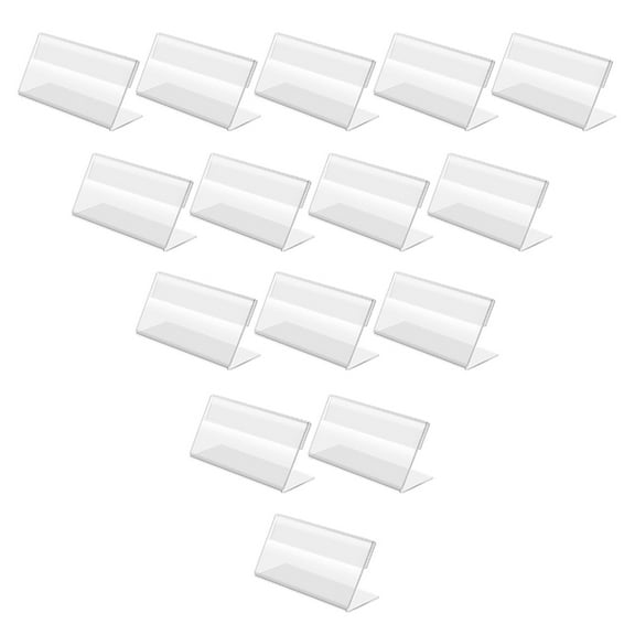 20 Pcs Business Price Display Board Merchandise Sign Fine Workmanship Holder