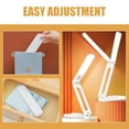 Axio Double Head Folding Desk Lamp Led Reading Light Rechargeable Table