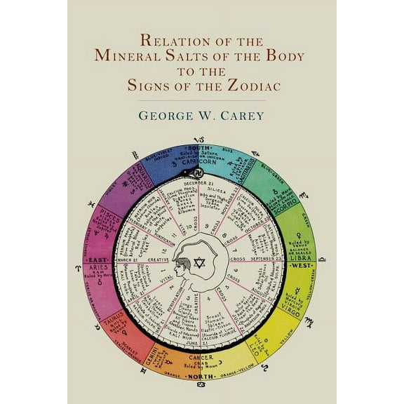Relation of the Mineral Salts of the Body to the Signs of the Zodiac, (Paperback)