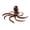 Coffee, variant on 9.4in Lure Soft Bait Octopus Squid with Integrated Hook, Simulation Artificial Bait for Boat and Sea Fishing, Realistic Gear for Saltwater Angling, Saffron